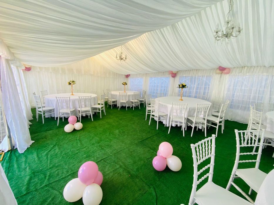 Cort Evenimente / Pavilioane / Mese / Scaune / Decor