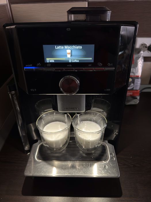 Siemens  EQ 9 S300 espressor expresor cafea latte macchiato cappuccino