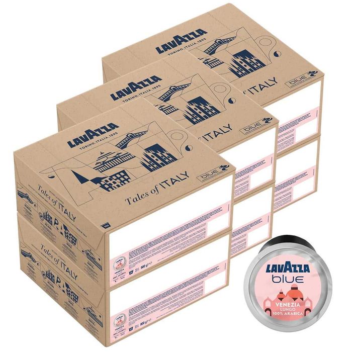 Кафе капсули Лаваца Блу Венеция лунго Lavazza Blue Venezia lungo