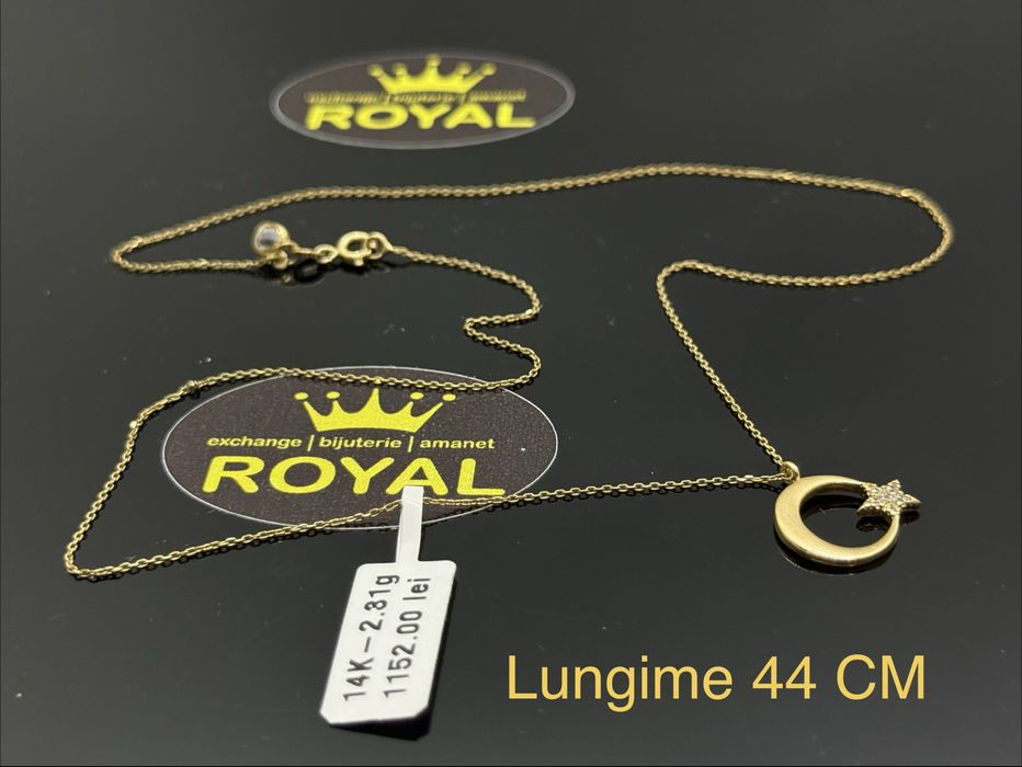 Bijuteria ROYAL : Lant AUR 14K NOU / 2.31 GR