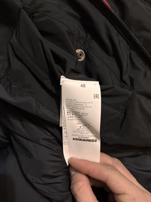 geaca puffer Dsquared2 RRP 1450€