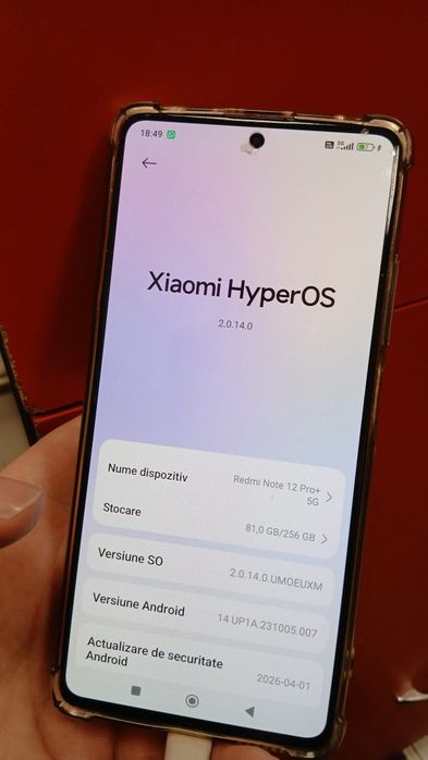 Redmi note 12 pro plus 5G garanție