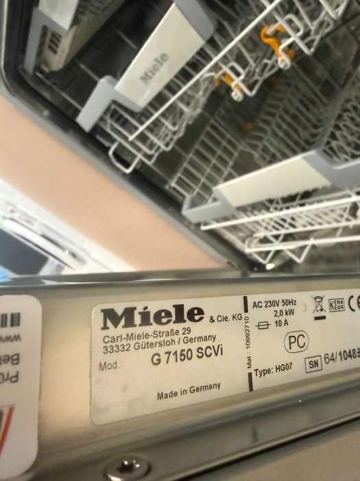 Съдомиялна Miele G 7150 SCVi 2025 година