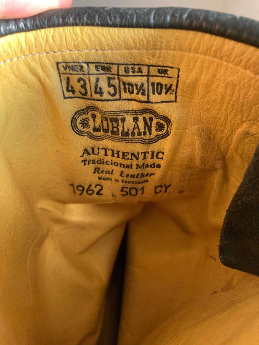 Loblan 501 Black Waxy Leather Men Biker Boots Hand Made