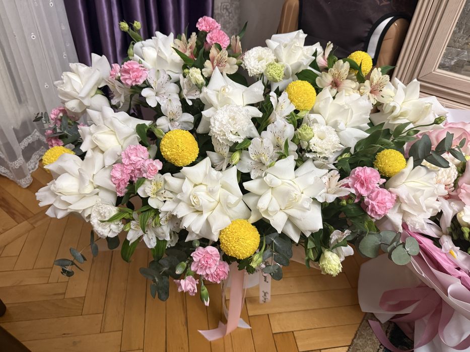 Готовые букеты по 15000