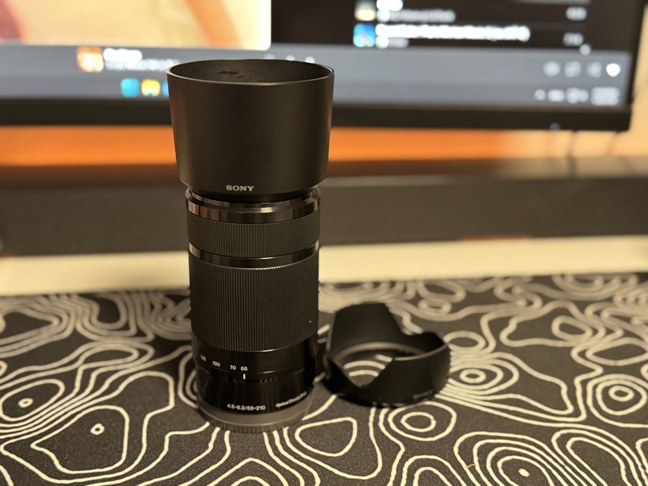 Obiectiv Sony 55-210mm f4.5/6.3 + 16-35mm f3.5/5.6 E Mount