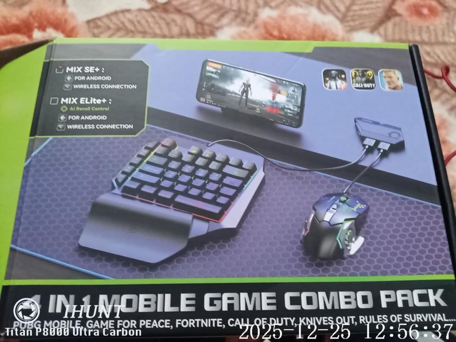 Vând kit gaming setup 4 pt telefon.