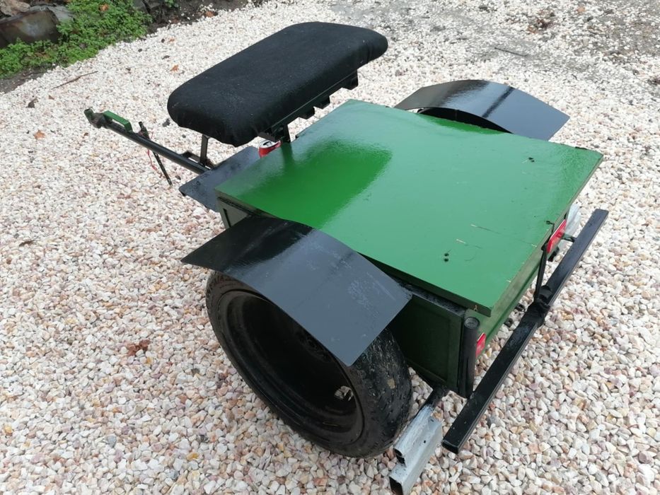 Ремарке за мотофреза със спирачки