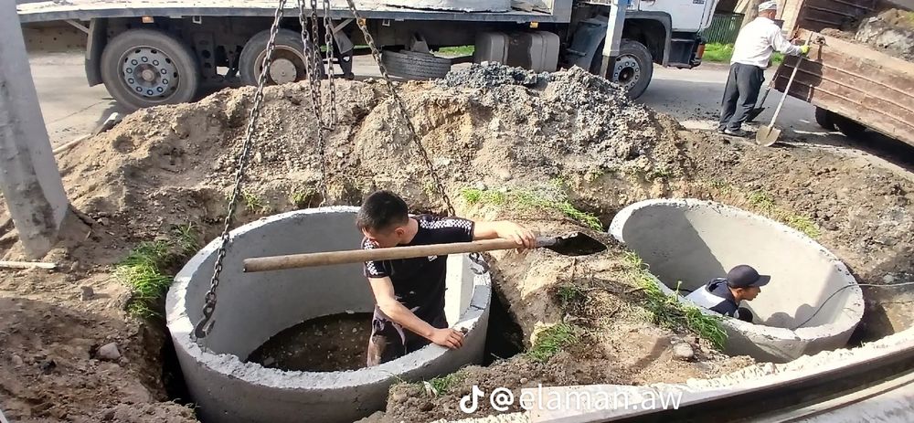 Недорого Арзан Траншей қазу Септик яма канализация вадопровод копаем