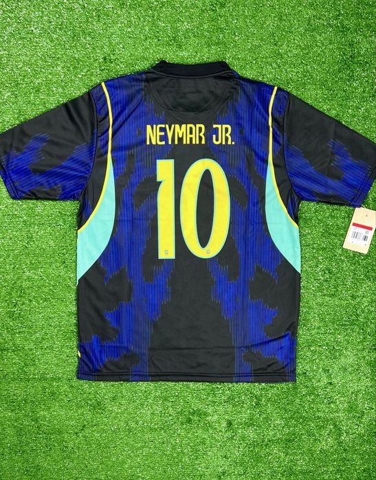 Най-новата мъжка футболна фланелка на Бразилия#Neymar JR#Brazil#Neymar Jr 26/27