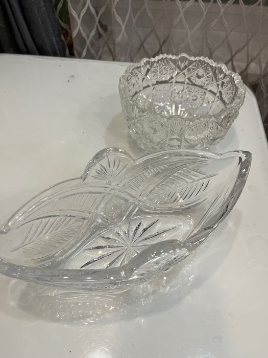 Продам разные хрустальные салатники, вазы