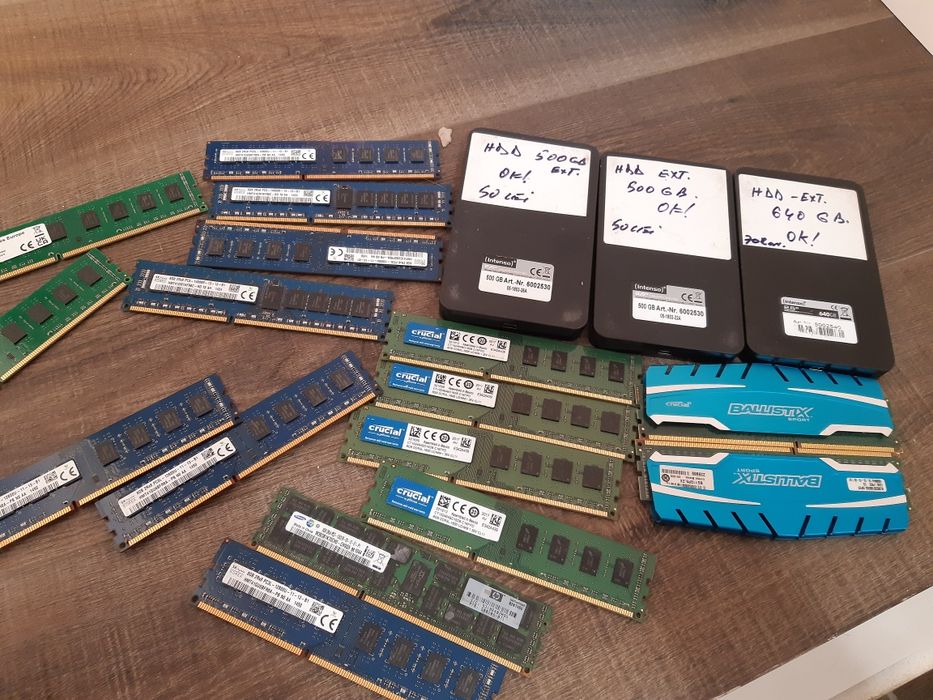 Vind rami 8 gb ddr3 60 ron buc mai multe negociabil