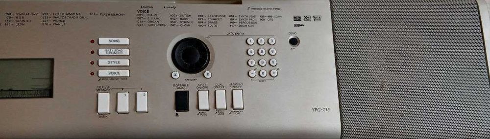 Синтезатор Yamaha YPG-235 (б/у, отличное состояние)