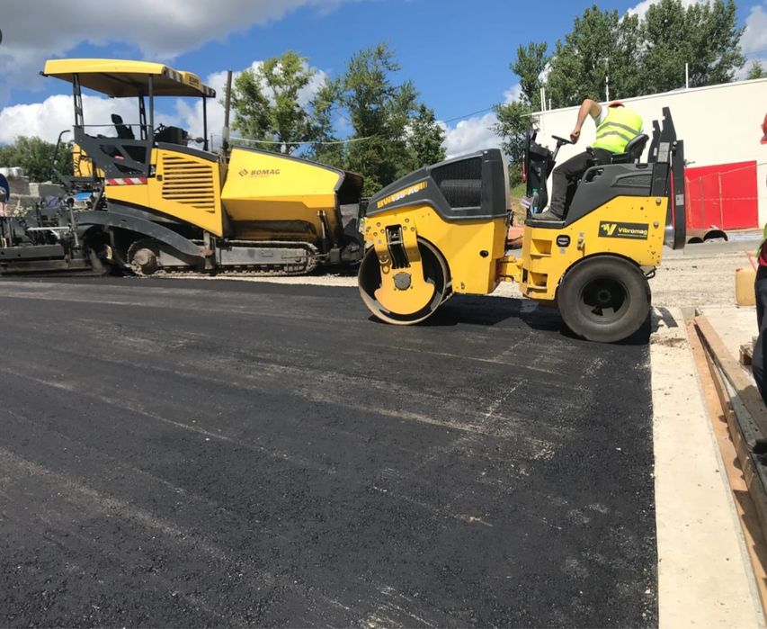 Укладка асфальта,Асфальтирование