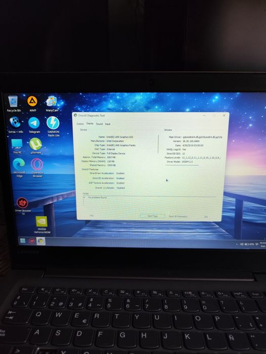 Vând leptop  lenovo