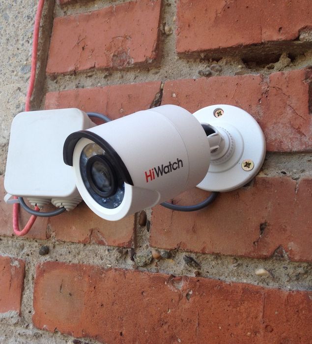 Установка камер видеонаблюдения