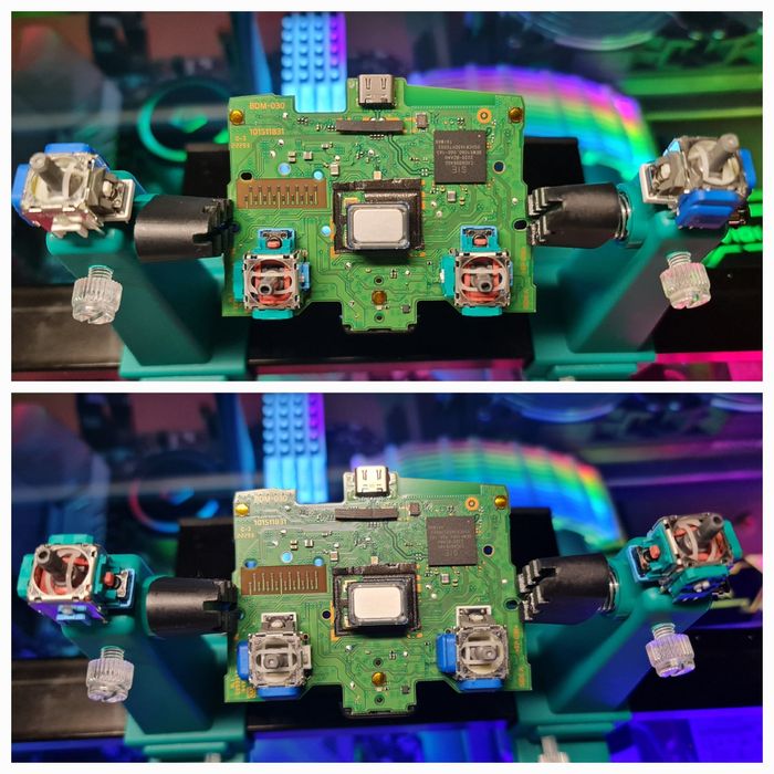 Controller PlayStation 5 DualSense, model Volcanic Red edition, cu TMR