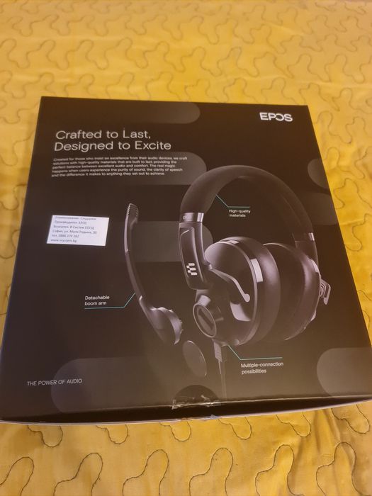 Геймърски слушалки с  bluetooth / кабел Epos Sennheiser H3 Hybrid