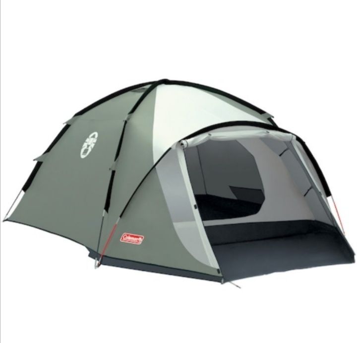 Cort drumetie Coleman Rock Springs 4, 4 persoane, gri, NOU, SIGILAT.