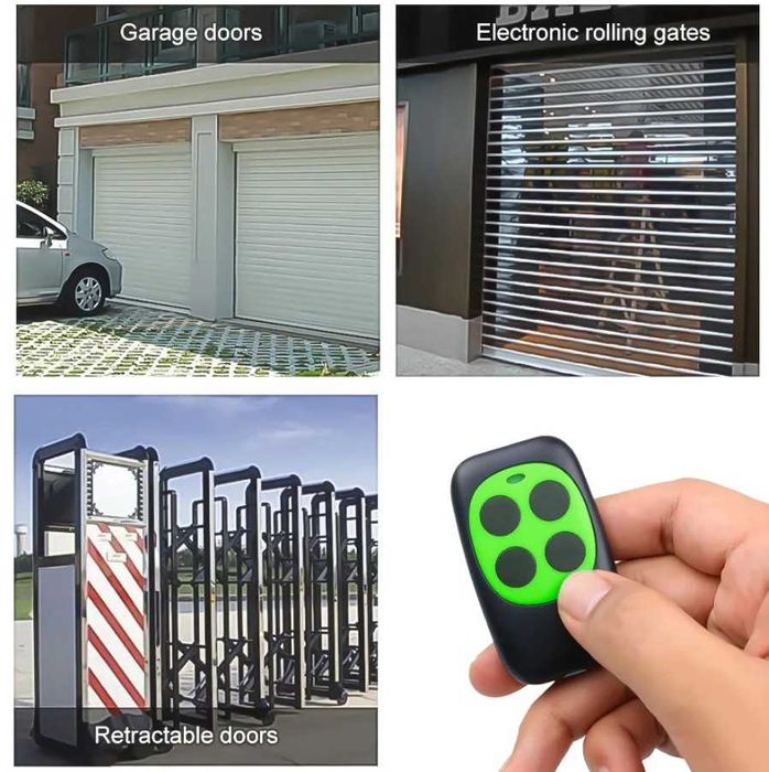 Клониращо универсално 433 mhz дистанционно за гаражни врати и бариери
