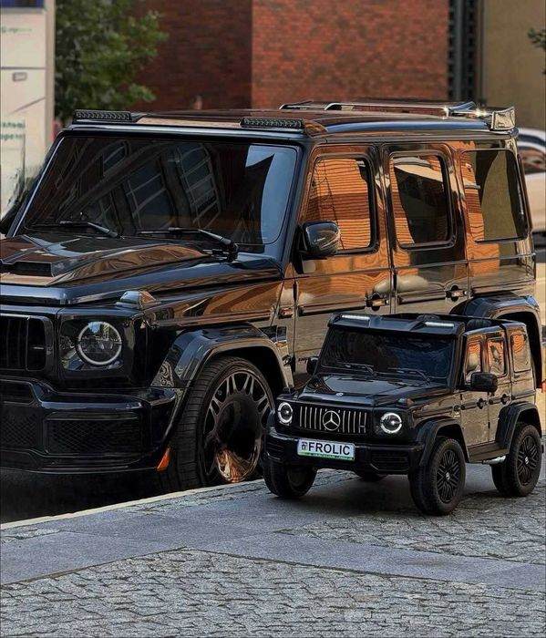 Детский электромобиль : Самый большооой Mercedes Benz G63 AMG