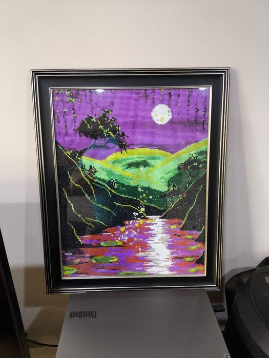 Готови диамантени гоблени.