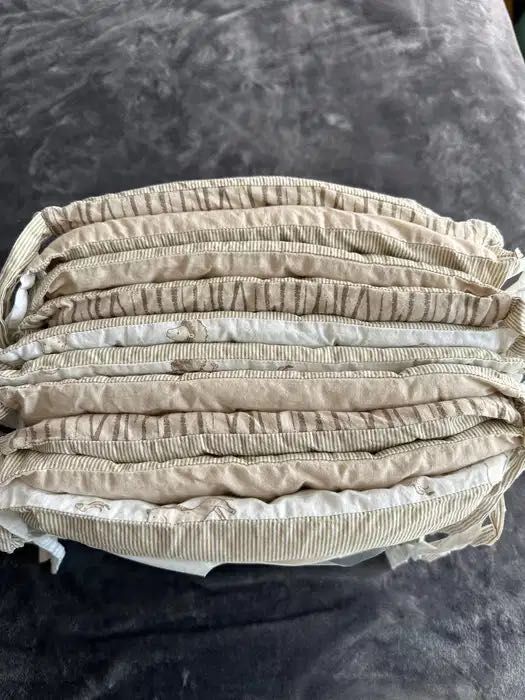 Protectie laterala. Aparatoare pentru patut bebe. Perne - 10bucăți