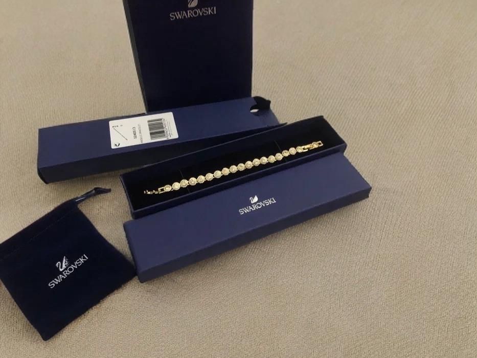 Bratara Swarovski Angelic Una Gold