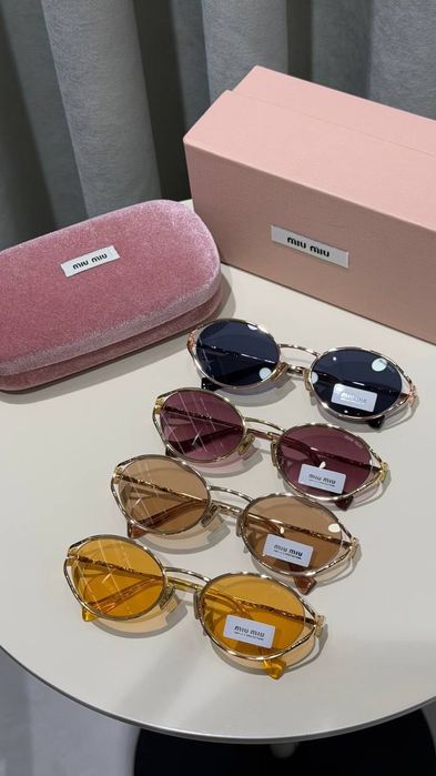 MİU sunglasses full box mrs