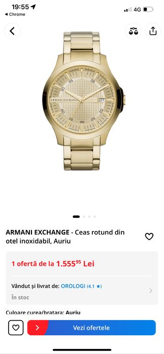 Ceas Barbati  Armani Exchange