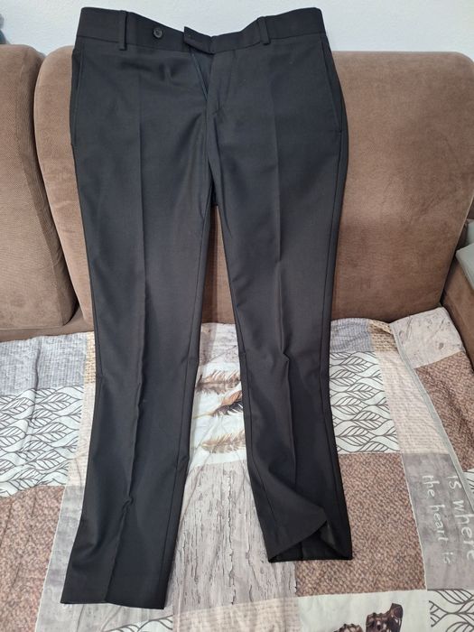Pantaloni de gală, slim, mărimea 40,