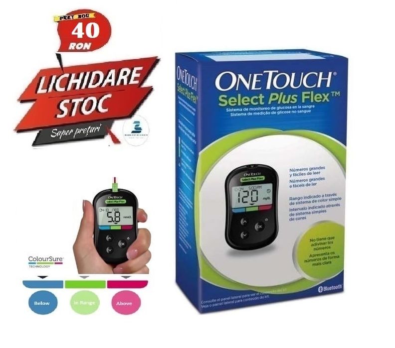 One Touch, model Select Plus Flex de la LifeScan