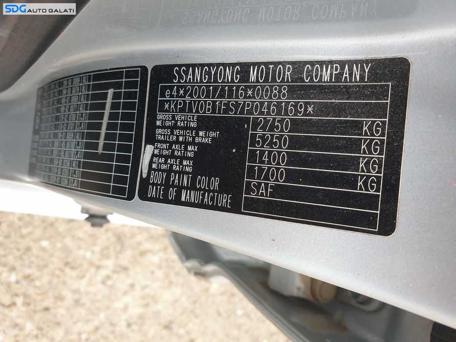 Chiulasa Chiuloasa cu Ax Axe Came Supape si Tacheti 2.7 XDI OM665 665926 SsangYong Rodius 2004 - 2012