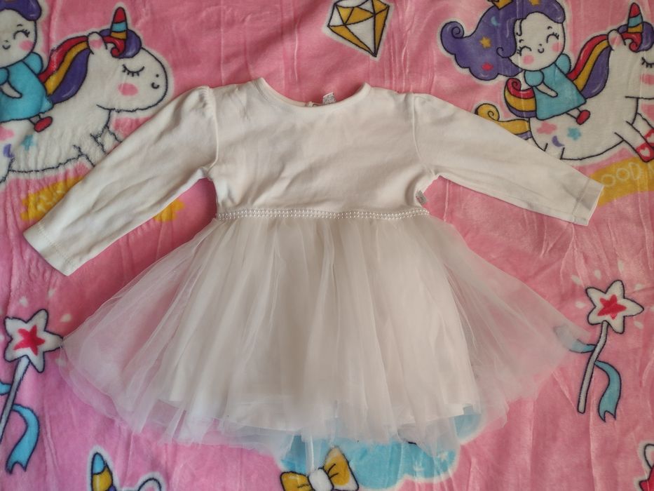 Детска рокля с наметало