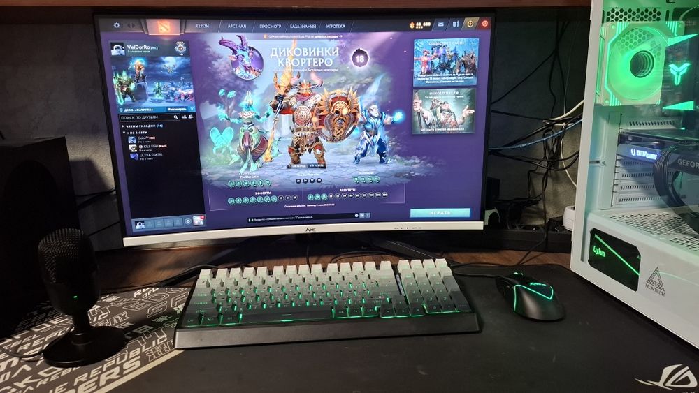 Компьютер сборе! Ryzen 5 5600, RTX 4060 8G