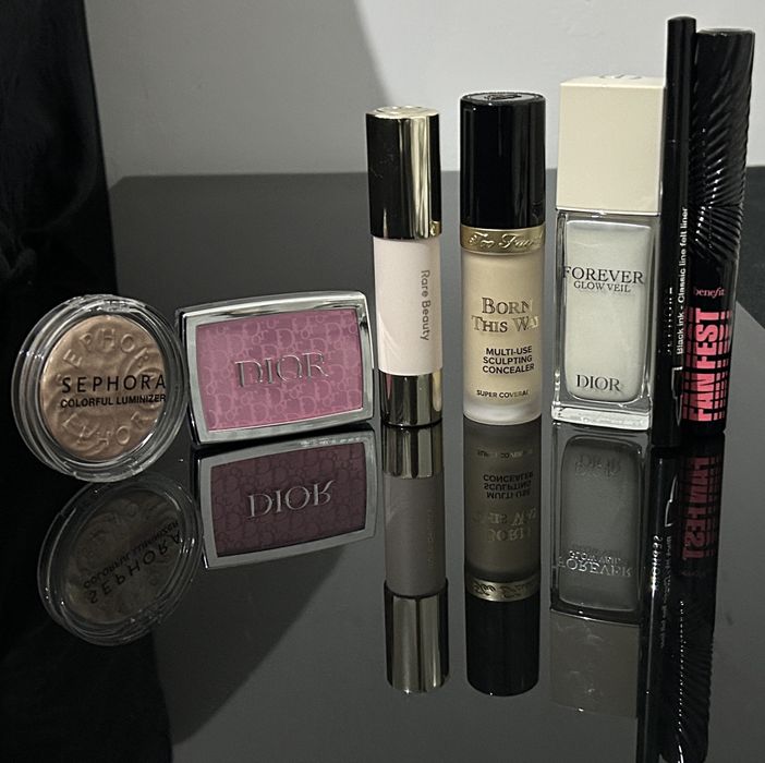 Set Premium Cosmetice (Dior, Rare Beauty, Too Faced)