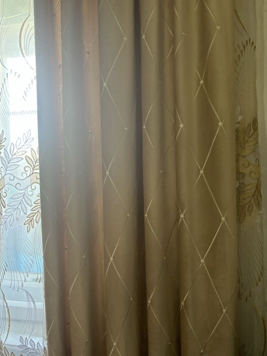 Шторы с тюлью.