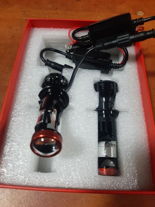 Лёд мини линзы H7