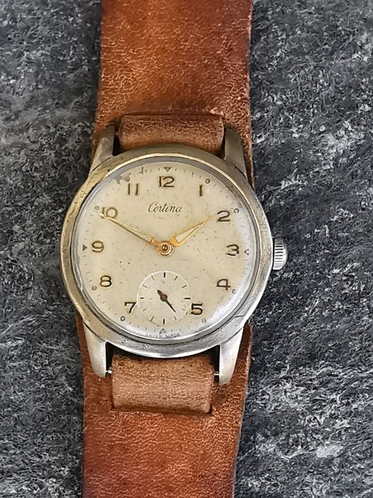 Ceas Certina Manual - Anii'40 - Cal. KF320 - 34 mm - Funct. excelent!