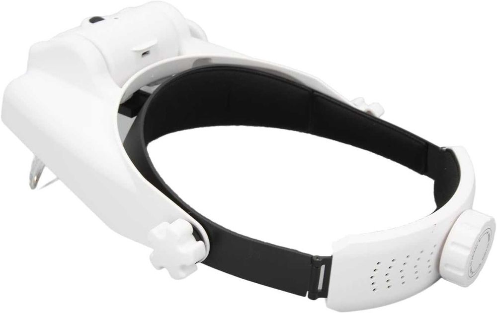 НОВИ Лупи за глава, увеличителни стъкла с 3 светлодиода (MG82000MC)..