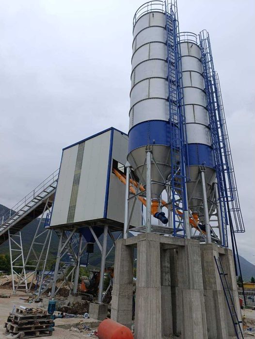 BSU-120 statsionar beton zavodi (Turkiya) – soatiga 120 m³