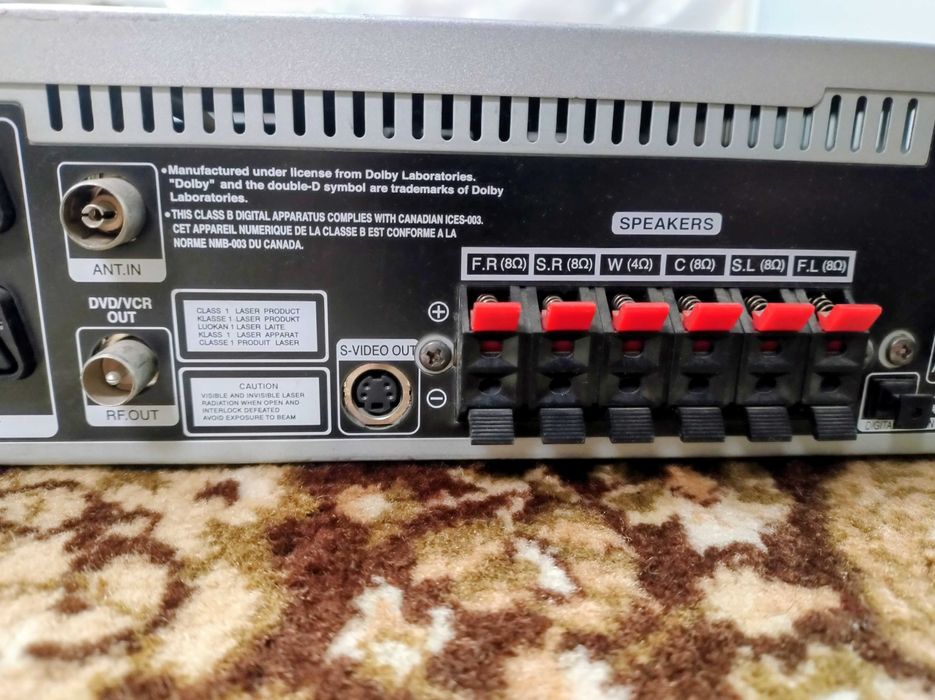 LG домашно кино DVD/VCR, Dolby Digital 5.1