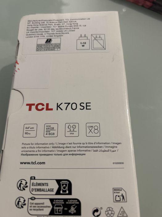 Vand TCL K70SE Nou