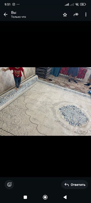 Срочно продаетсЯ Ковер 3*4, б/у