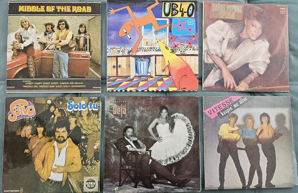 Discuri vinil LP - Reggae, Pop, Soul și Rock internațional