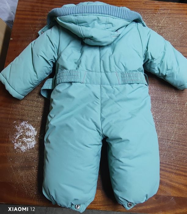 Теплый детский комбинезон