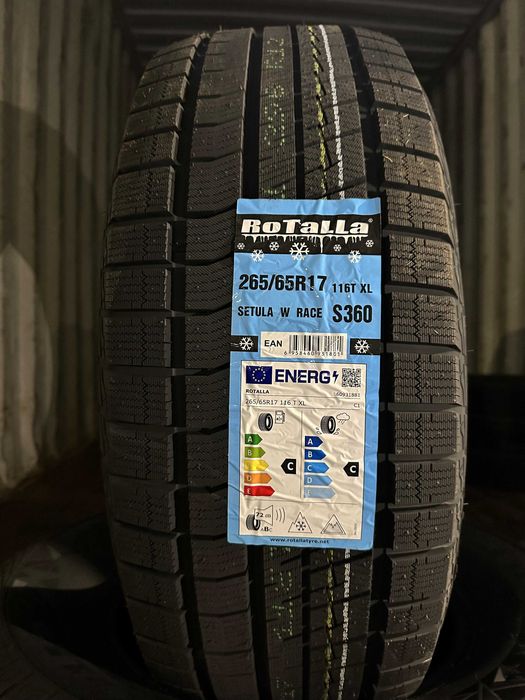 Нови Зимни Гуми ROTALLA SETULA W RACE S360 265/65R17 116T XL НОВ DOT