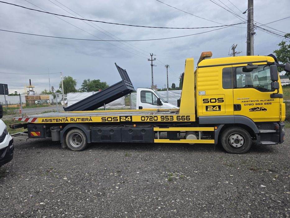 Man 12.220 autoplatforma hidraulica