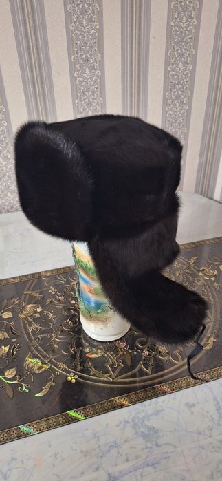 Ушанка норка состояние идеальное