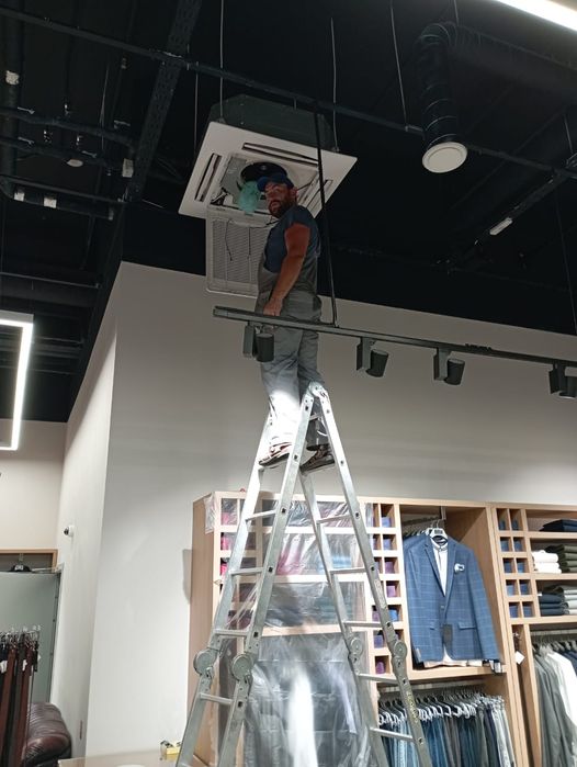 Установка кондиционера в Ташкенте ремонт монтаж